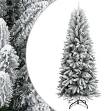 Vidaxl kunstkerstboom met sneeuw 180 cm pvc en pe