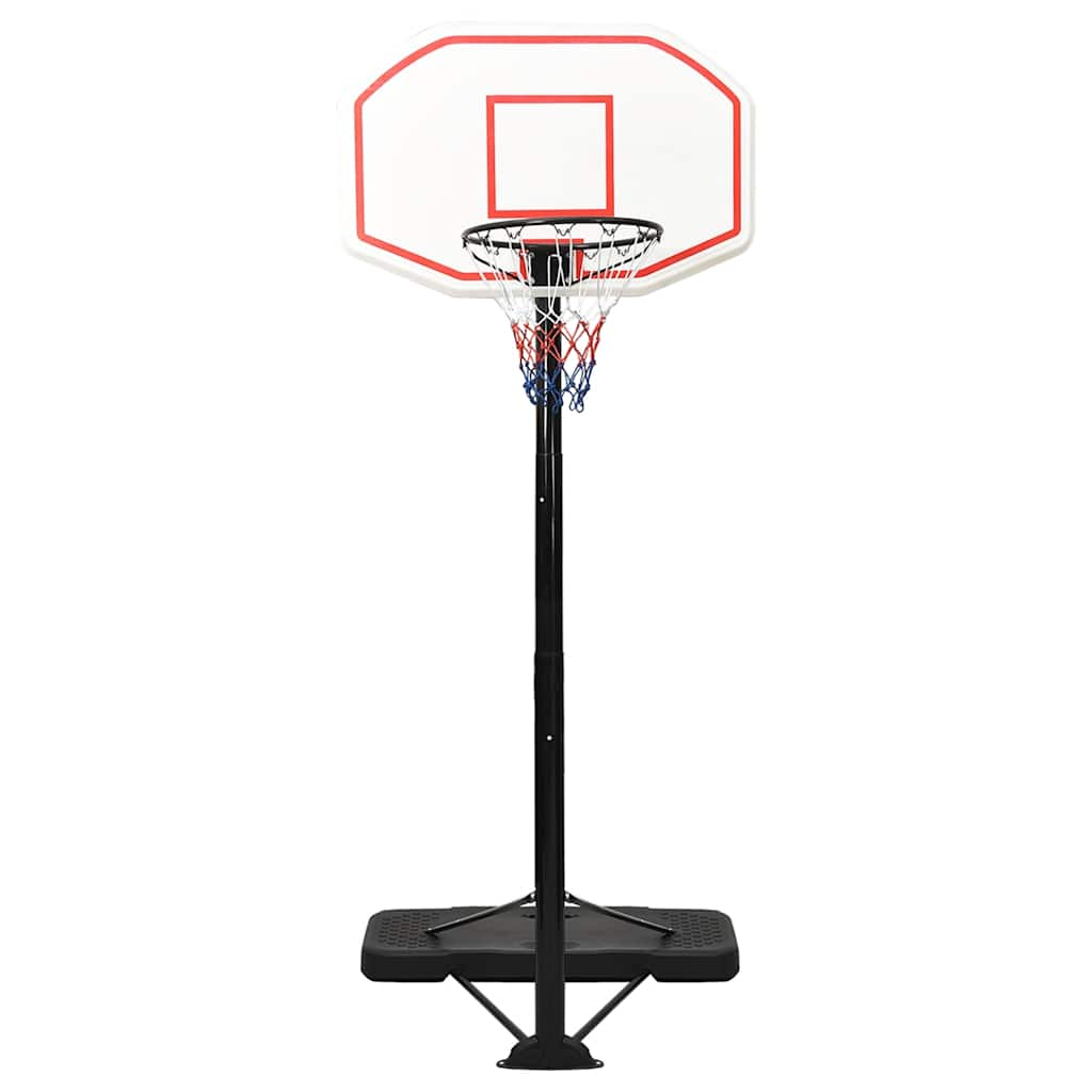 Vidaxl Basketball Standard 258-363 cm Polyetylenhvit