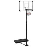 Vidaxl Basketball Standard 256-361 cm polykarbonát průhledný