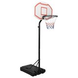 VidaXL Basketball Standard 237-307 cm Polyethylene White