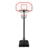 Vidaxl Basketball Standard 237-307 cm Polyethylenweiß