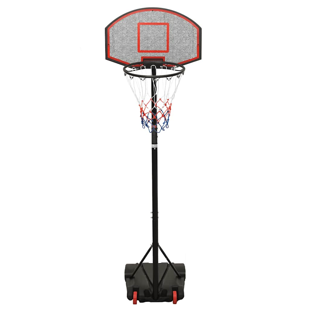 Vidaxl Basketball Standard 216-250 cm Polyetylen svart