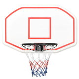 Vidaxl basketbalbord 109x71x3 cm polyetheen wit