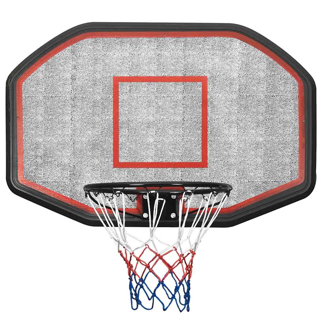 Vidaxl Basketball Board 109x71x3 cm polietilene nero