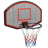 Vidaxl Basketball Board 90x60x2 cm polyetylen svart