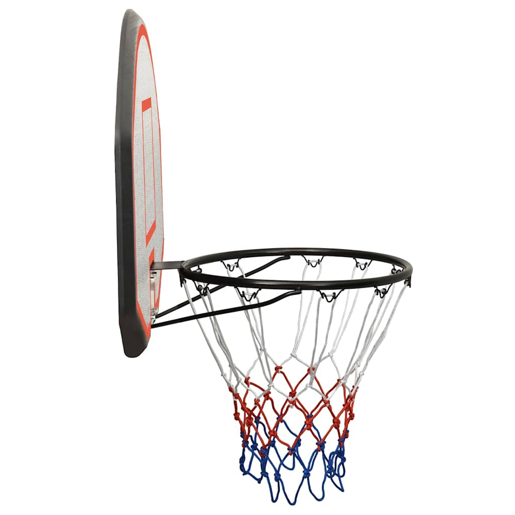 Vidaxl Basketball Board 90x60x2 cm polyetylen svart