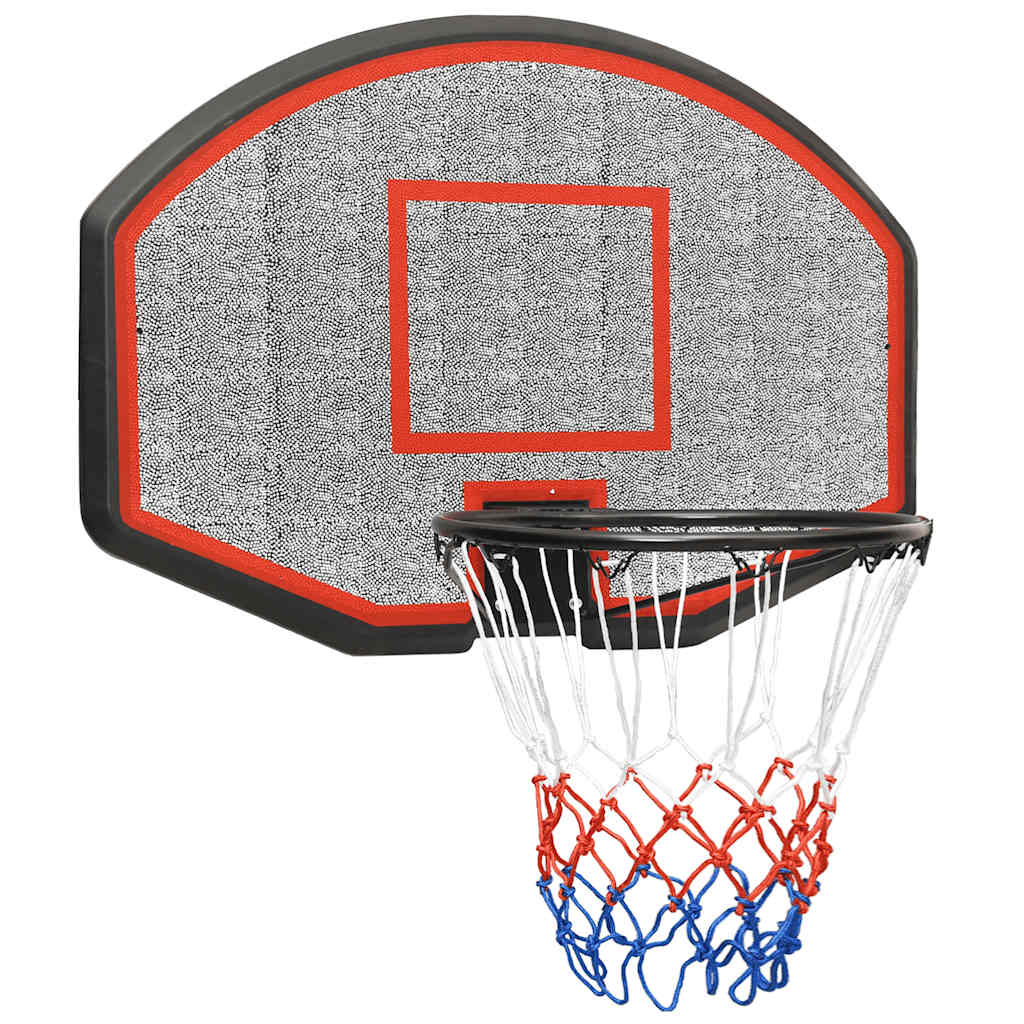 Vidaxl Basketball Board 71x45x2 cm polietilene nero