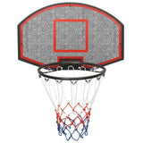 Vidaxl Basketball Board 71x45x2 cm polietilene nero