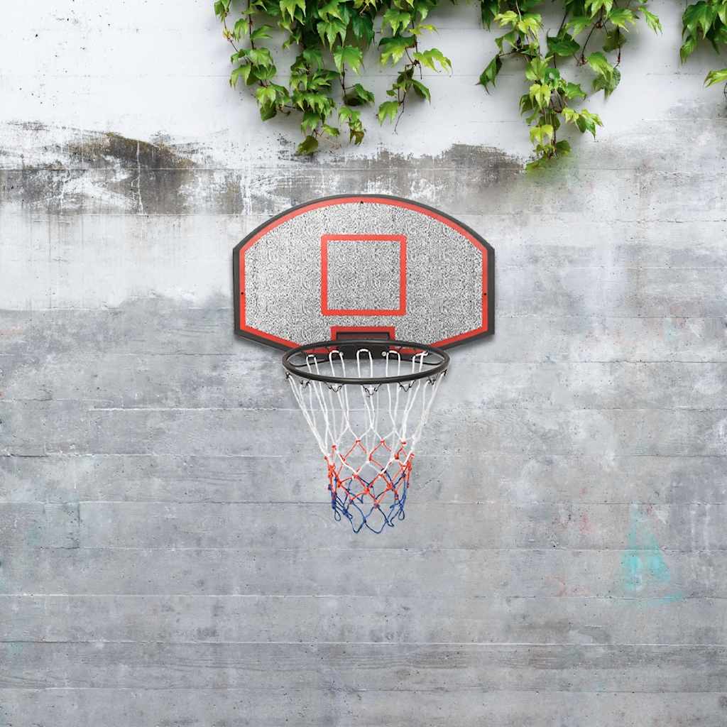 Vidaxl Basketball Board 71x45x2 cm polietilene nero