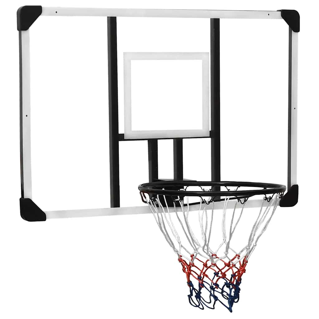 Vidaxl Basketball Board 106x69x3 cm Polykarbonat Transparent