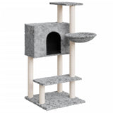 Vidaxl Cat Furniture con graffi di sisal 108,5 cm grigio chiaro