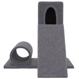 Vidaxl Cat Meubles avec Sisal Scratch Posts 59 cm Gris foncé