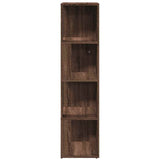 Vidaxl hoekkast 33x33x132 cm bewerkt hout bruin eikenkleur