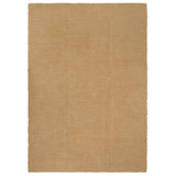 VIDAXL Rechteckige rechteckige 120x180 cm Jute Natural