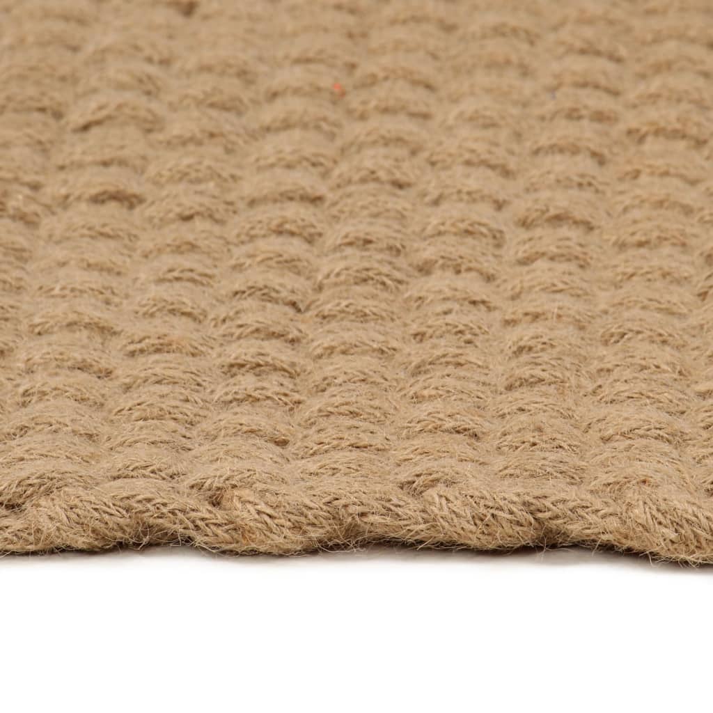 Vidaxl rug rectangular 160x230 cm jute natural