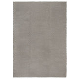 VIDAXL Rechteckige 200x300 cm Baumwollgrau