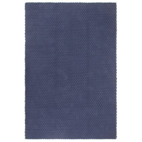 VIDAXL Rechteckige 180x250 cm Baumwollmarineblau
