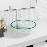 Vidaxl Washbasin 35x12 cm Tempered Glass Transparent