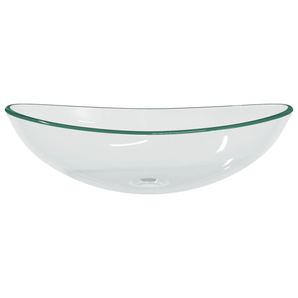 Vidaxl WASHBASIN 54,5x35X15,5 cm tvrzeného skla průhledné