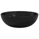 Vidaxl Washbasin 35x12 cm Tempered Glass Black