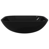 Vidaxl washbasin 42x42x14 cm skleně