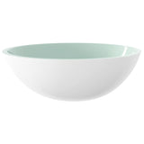 Vidaxl washbasin 50x37x14 cm skleněné bílé