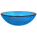 Vidaxl Washbasin 42x14 cm Blu indurito