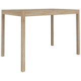 Vidaxl eettafel 110x70x75 cm massief acaciahout