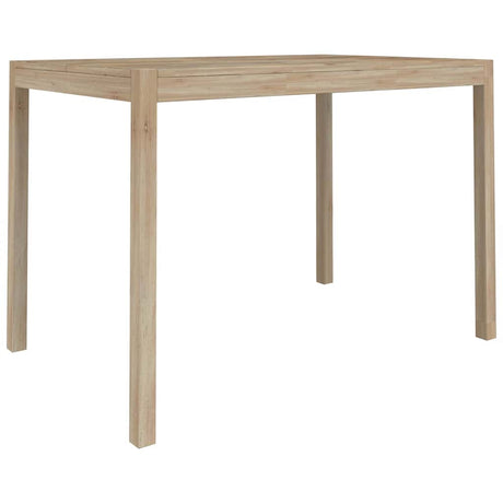 Vidaxl eettafel 110x70x75 cm massief acaciahout