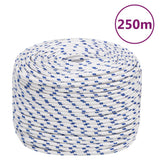 Vidaxl Boot Rope 6 mm 250 M Polypropylen White