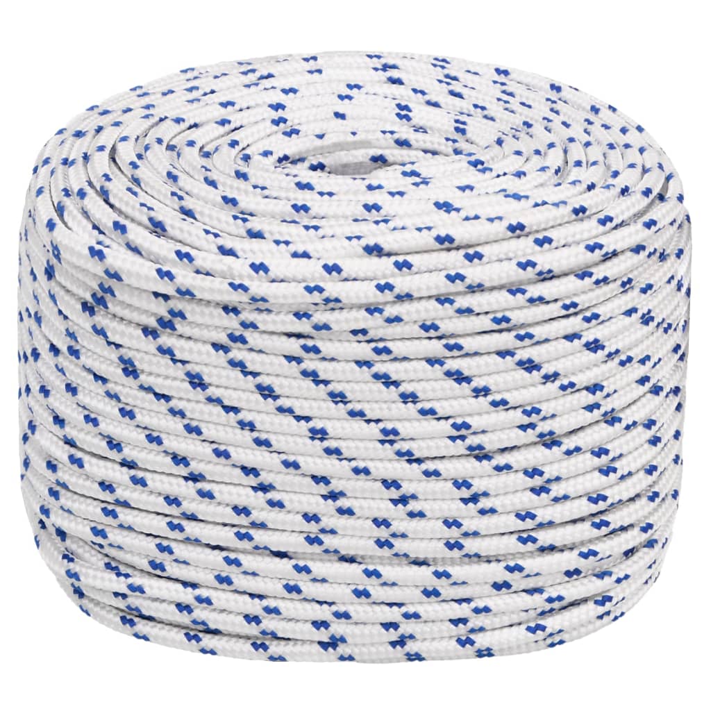 Vidaxl Boot Rope 10 mm 500 m polypropylenhvide