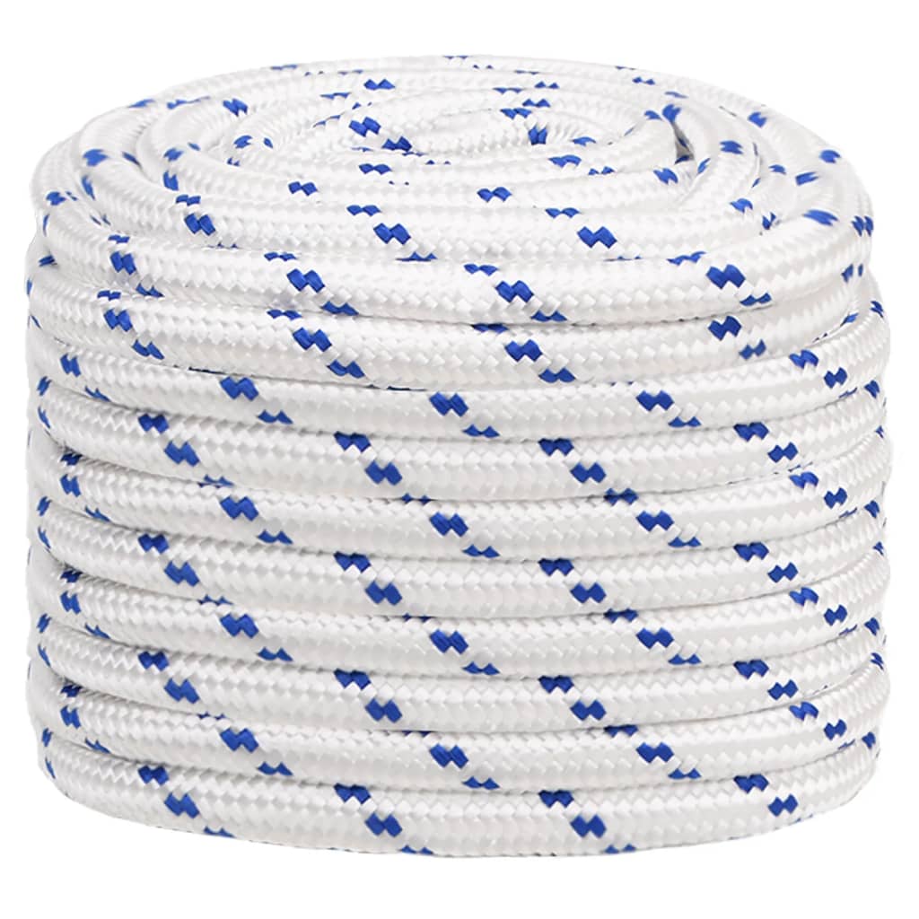 VIDAXL SCOOD ROPE 20 mm 50 m Polypropilene bianco