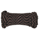 Corde à démarrage Vidaxl 3 mm 250 m de polypropylène noir