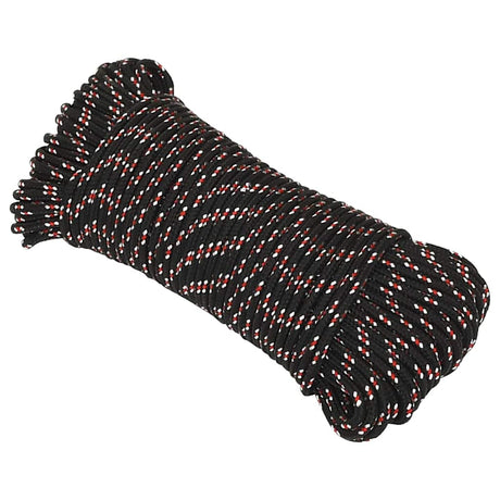 VIDAXL -Kofferchen -Seil 5 mm 500 m Polypropylenschwarz