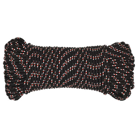 VIDAXL -Kofferchen -Seil 5 mm 500 m Polypropylenschwarz