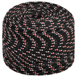 Vidaxl Boot Rope 6 mm 50 m polypropylen sort