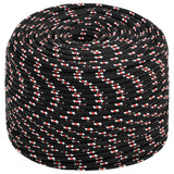 Vidaxl Boot Rope 6 mm 250 m polipropileno negro