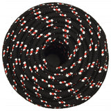 VIDAXL -Kofferchen -Seil 12 mm 100 m Polypropylenschwarz