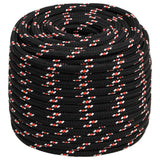 Vidaxl Boot rope 16 mm 25 m polypropylene black