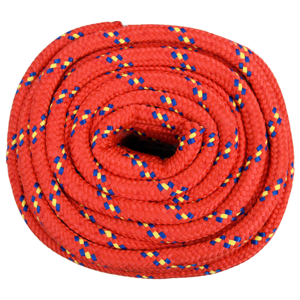 Vidaxl boat rope 20 mm 100 m polypropylene red