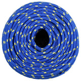 Vidaxl -Bootseil 6 mm 25 m Polypropylenblau