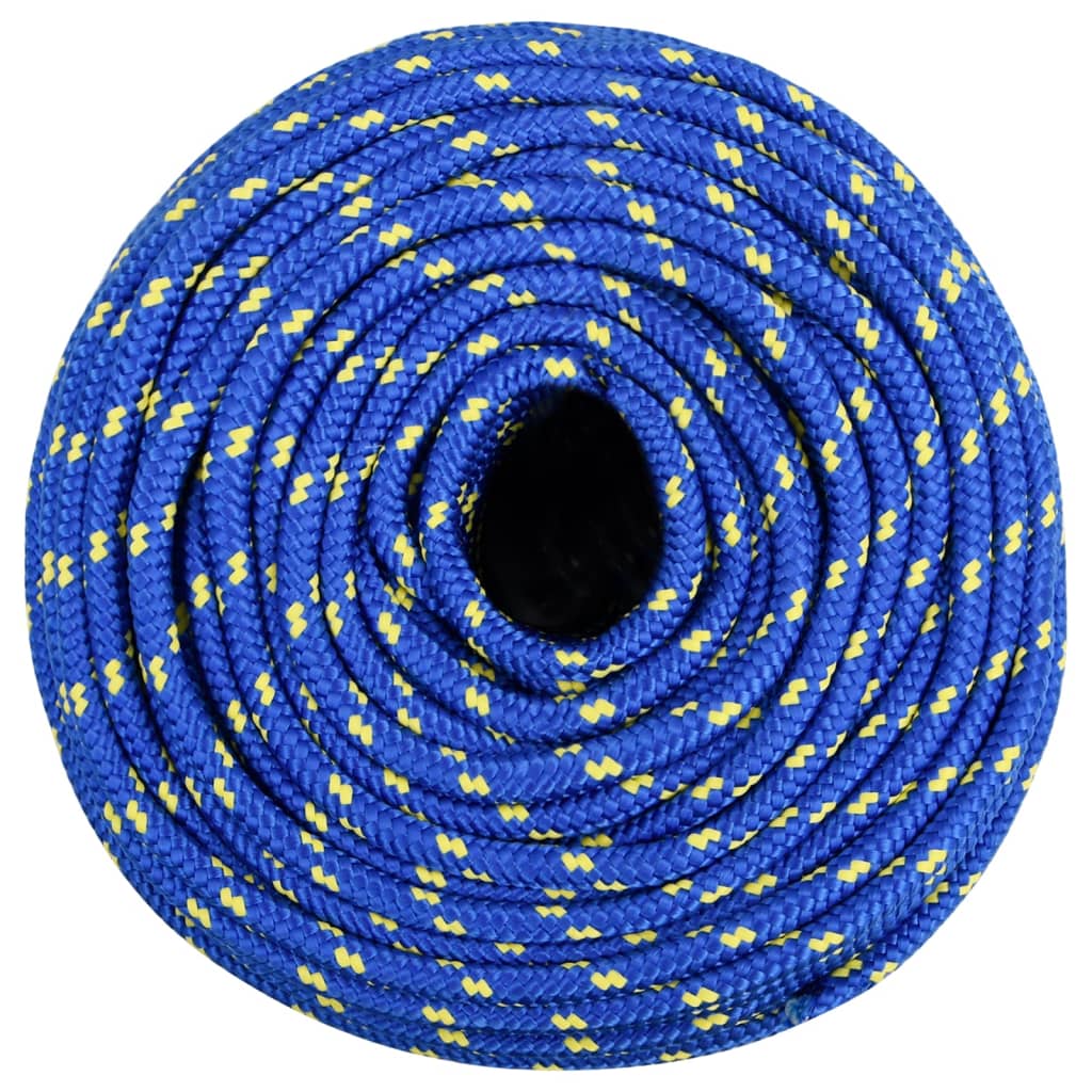 Vidaxxl Bootsseil 6 mm 250 m Polypropylen blau