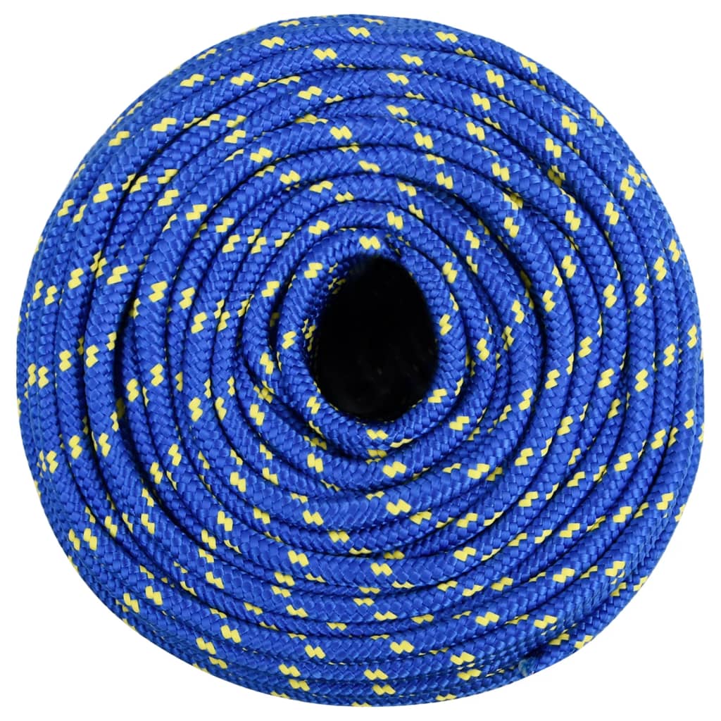Vidaxl Bootsseil 8 mm 250 m Polypropylen blau