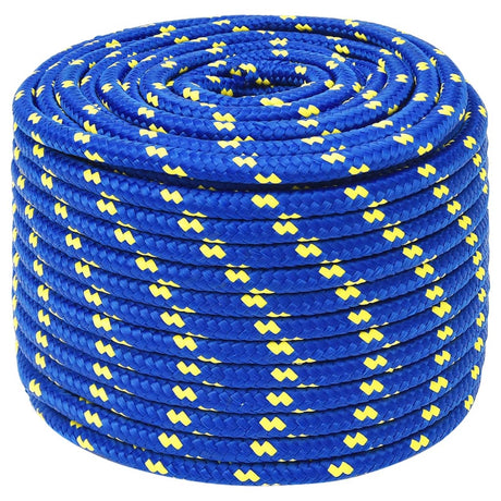 Vidaxl Bootsseil 12 mm 25 m Polypropylen blau