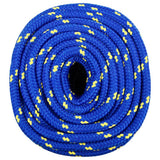 Vidaxl -Bootseil 18 mm 100 m Polypropenblau