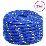 Vidaxl Boat Rope 20 mm 25 m polypropenblå