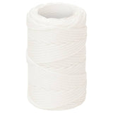 Vidaxl Boat Rope 2 mm 25 m polipropileno blanco completo