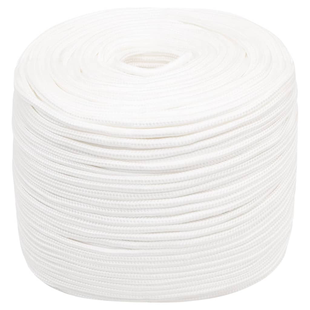 Vidaxl Boat Rope 10 mm 100 m polipropileno blanco completo