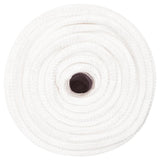 Vidaxl -Bootseil 14 mm 250 m Polypropylen Voll weiß
