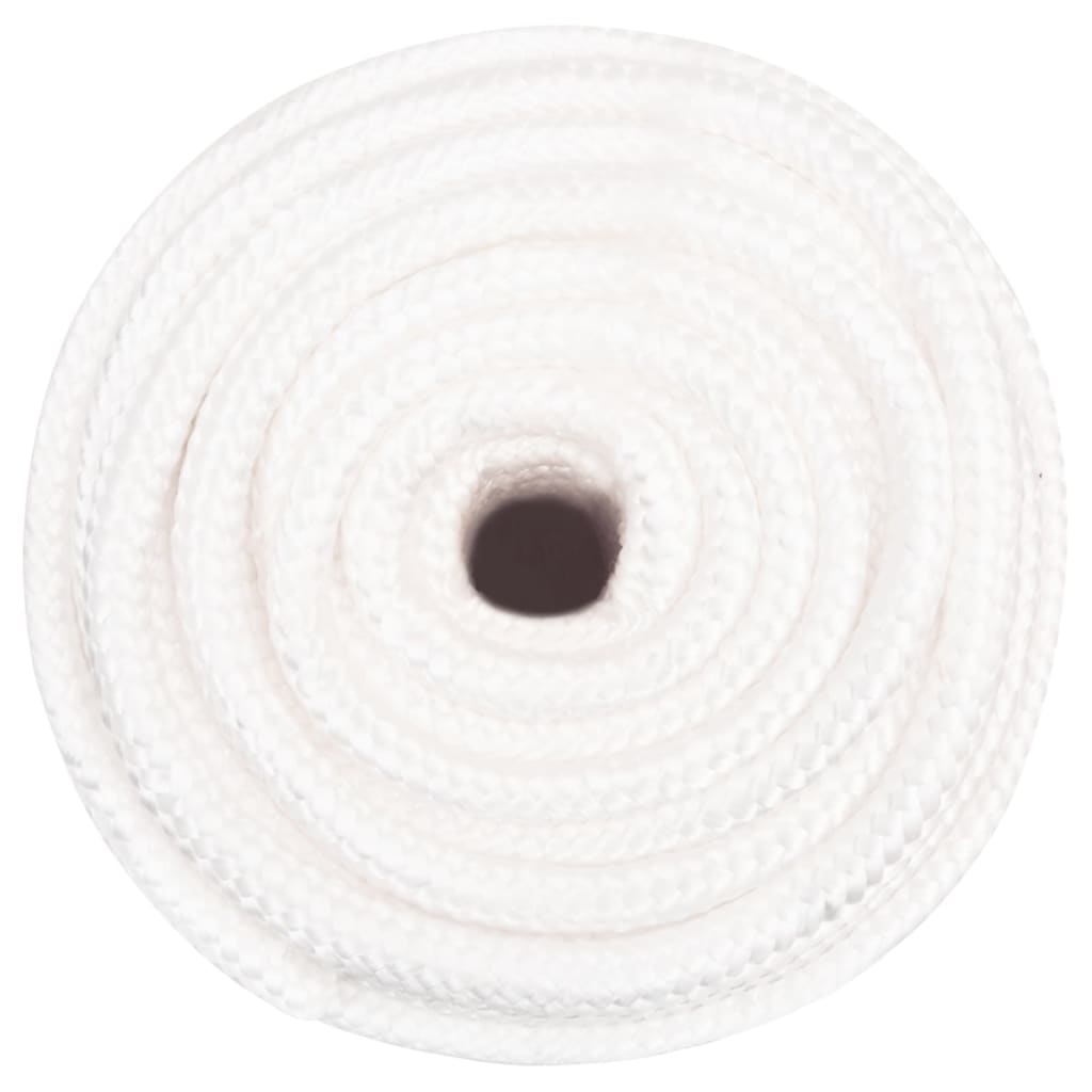 Corde de bateau vidaxl 16 mm 50 m polypropylène plein blanc